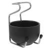 WOONEKY Metal Soap Bowl Holder for Men Durable Shaving Tool Kit with Portable Soap Bowl and Stand for Grooming and Beard Care view 1
