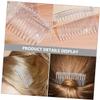 Baluue 20pcs Wide Plastic Comb Wedding Hair Accessories Bridal Teasing Comb for Women Girls view 2