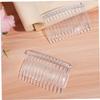 Baluue 20pcs Wide Plastic Comb Wedding Hair Accessories Bridal Teasing Comb for Women Girls view 4