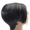 100% Human hair Short Pixie Wig T Part Side Part Short Wig view 1