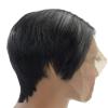 100% Human hair Short Pixie Wig T Part Side Part Short Wig view 3