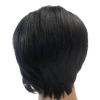 100% Human hair Short Pixie Wig T Part Side Part Short Wig view 4