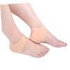 FOMIYES 1pair Women Silicone Heel Protective Sleeves Breathable Foot Care Pads for Heel Moisturizing - Tone view 4