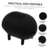 Baluue Silicone Makeup Sponge Holder Portable Storage Box for Foundation Puff Breathable Design for Easy Organization Travel-friendly Makeup Sponge Container view 2