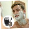 WOONEKY Handheld USB Razor for Men Rechargeable Mini Shaver Wear-Resistant Design Easy to Use for Daily Grooming view 3