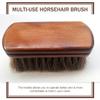 Ipetboom Beard Brush for Men Natural Boar Bristle Grooming Tool Softens and Detangles Facial Hair Lightweight Daily Use for Mustache and Goatee Care view 2