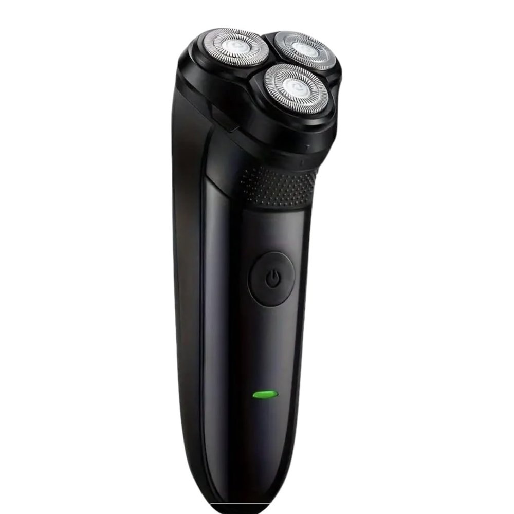 Electric Razor for Men, Rechargeable Electric Rotary Shaver, Washable Shaving Head, USB Type-C 1 Hour Fast USB Charging