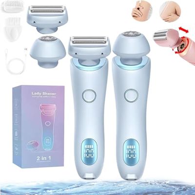 Proustore Razor, Proustore Shaver, 2025 Upgraded Proustore Glide Razor for Women, 2 in 1 Electric Shaver Ipx7 Waterproof Wet & Dry