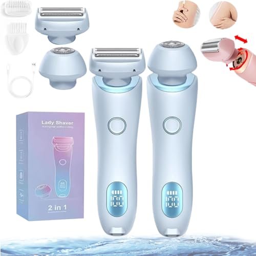 Proustore Razor, Proustore Shaver, 2025 Upgraded Proustore Glide Razor for Women, 2 in 1 Electric Shaver Ipx7 Waterproof Wet & Dry