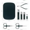 Nail Clippers Kit Large Open Flat Mouth Anti-Splash Nail Clippers Set of Nail Clippers Beveled Mouth Single Ladies Household Large Nail Clippers Manicure Set(Light Green) view 2