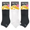 Freetoes Toeless Socks- 3 pairs. 2-Black, 1 White view 2