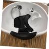 HONMEET Salon Neck Rest Cushion Suction Cups Ergonomic Hair for Shampoo Bowls Non-Slip Design for Home and Spa Use Soft Silicone Support for Neck and Head Comfort view 2