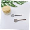 HONMEET 2pcs Metal Skincare Spatula Zinc Alloy Mini Spoons for Cream and Lotion Application Tools for Even Coverage and Easy Travel view 4