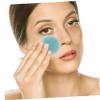 Outanaya 5pcs Soft Exfoliating Face Sponges for Deep Cleansing Gentle Facial Scrubbers for All Skin Types Portable Cleaning Tools and Bright view 2