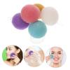 Outanaya 5pcs Soft Exfoliating Face Sponges for Deep Cleansing Gentle Facial Scrubbers for All Skin Types Portable Cleaning Tools and Bright view 3