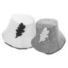 WRITWAA 2pcs Breathable Sauna Hats for Women Comfortable Felt Bucket Hats for Shower and Sauna Sessions for Use view 1