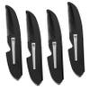 Ipetboom 4pcs Portable Beard Combs Mustache Comb Barber for Men Hair Styling Tool view 1
