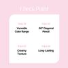 COSNORI Soft Drawing Overlip Maker - Long-Lasting Creamy Lip Liner, Easy-Blend, Multi-Use, Vegan Lip Pencil (02 DRY ROSE) view 4