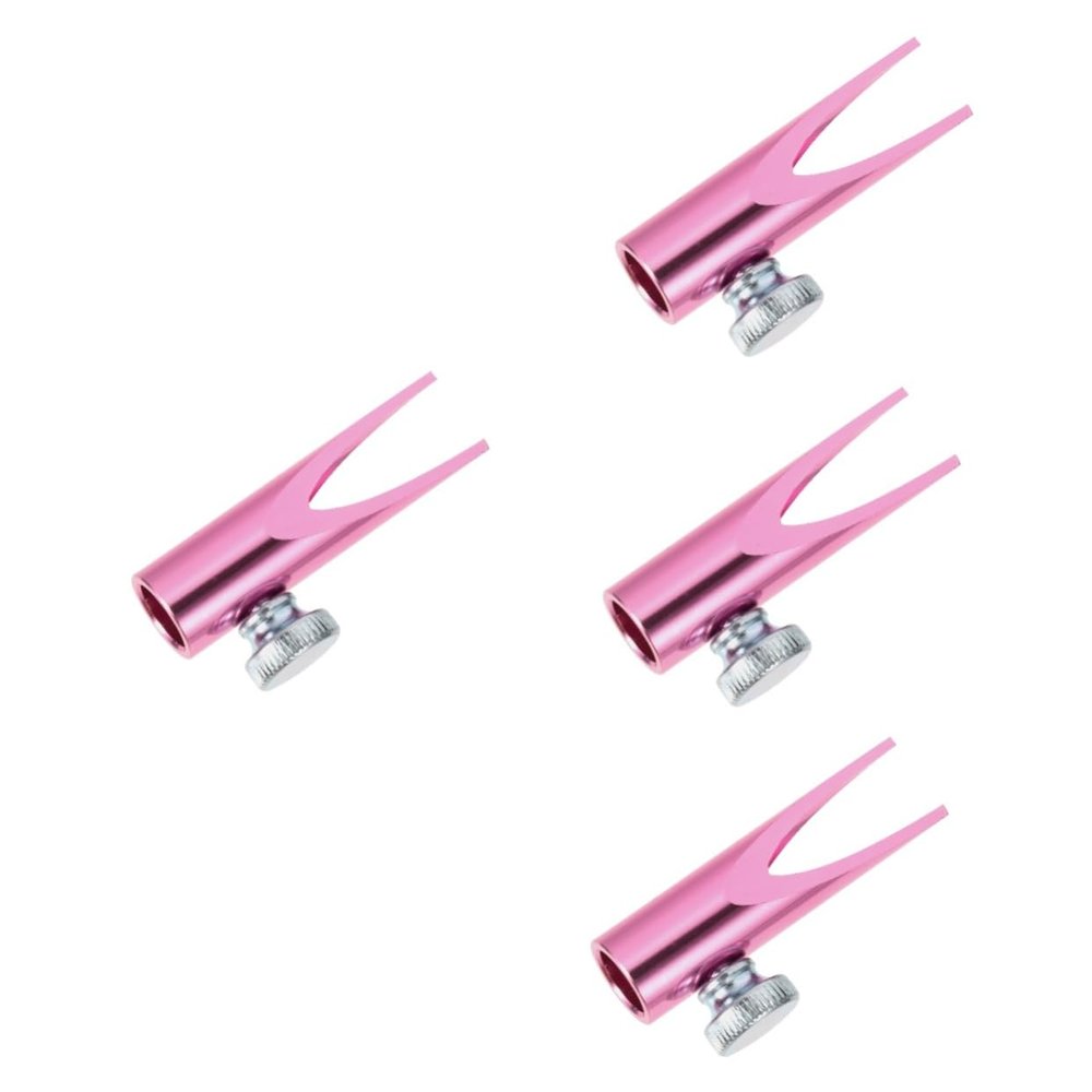 Baluue 4pcs Portable Pencil Sharpener Lightweight Dual-Sided Handheld Sharpener for Eyebrow and Lip Liner Pencils Convenient Tool for Boy Girl and Adults