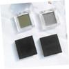 Baluue 4sets Convenient Transparent Eye Shadow and Lipstick Storage Case Makeup Sub Package Refillable Trays for Travel and Daily Use for Makeup view 4