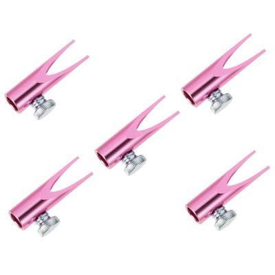 Baluue 5pcs Portable Dual-Sided Makeup Pencil Sharpener for Eyeliner and Brow Pencils Lightweight Handheld Design for School Office and Home Use