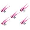 Baluue 5pcs Portable Dual-Sided Makeup Pencil Sharpener for Eyeliner and Brow Pencils Lightweight Handheld Design for School Office and Home Use view 1