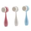 Baluue 3pcs Manual Facial Cleansing Brush Dual-Sided Face Brush Gentle Massaging Tool for Deep Cleaning view 1