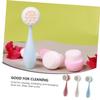 Baluue 3pcs Manual Facial Cleansing Brush Dual-Sided Face Brush Gentle Massaging Tool for Deep Cleaning view 2