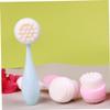 Baluue 3pcs Manual Facial Cleansing Brush Dual-Sided Face Brush Gentle Massaging Tool for Deep Cleaning view 4