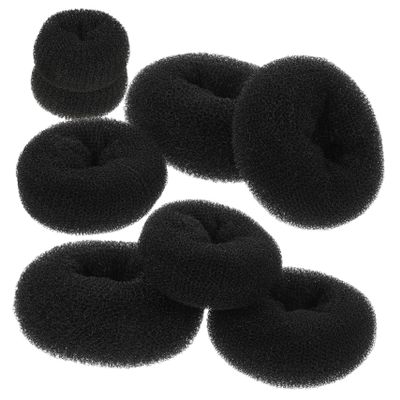 Baluue 8pcs Hair Bun Makers Reusable Donut for Elegant Hairstyles Small Medium Large Extra Large for Women Easy Diy Hair Accessories