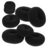 Baluue 8pcs Hair Bun Makers Reusable Donut for Elegant Hairstyles Small Medium Large Extra Large for Women Easy Diy Hair Accessories view 1