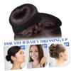 Baluue 8pcs Hair Bun Makers Reusable Donut for Elegant Hairstyles Small Medium Large Extra Large for Women Easy Diy Hair Accessories view 2