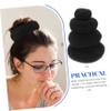 Baluue 8pcs Hair Bun Makers Reusable Donut for Elegant Hairstyles Small Medium Large Extra Large for Women Easy Diy Hair Accessories view 4