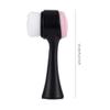 Manual Face Brush 3D Silicone Face Scrubber 2 in 1 Face Cleansing Brush for Cleaning Exfoliating Beauty Tools view 3