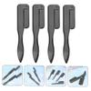 MERRYHAPY 4pcs Multi-function Eyebrow Styling Tool Brow Kit Eyebrow Brush Comb Lash Grooming Brush for Women Men Folding Comb view 2