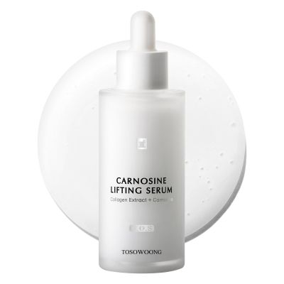 TOSOWOONG Carnosine Lifting Serum, for Wrinkle Care, Hydrating with Collagen Extract, Adenosine for All skin types, Korean Skin Care 50g, 1.76 oz.