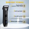 Beatslm Beard Trimmer for Men, Groin & Body Hair Trimmer, Electric Shaver, Nose & Ear Hair Clippers, 4 in 1 Men's Grooming Kit, Waterproof Wet/Dry Groomer with Travel Case, LED Display view 3