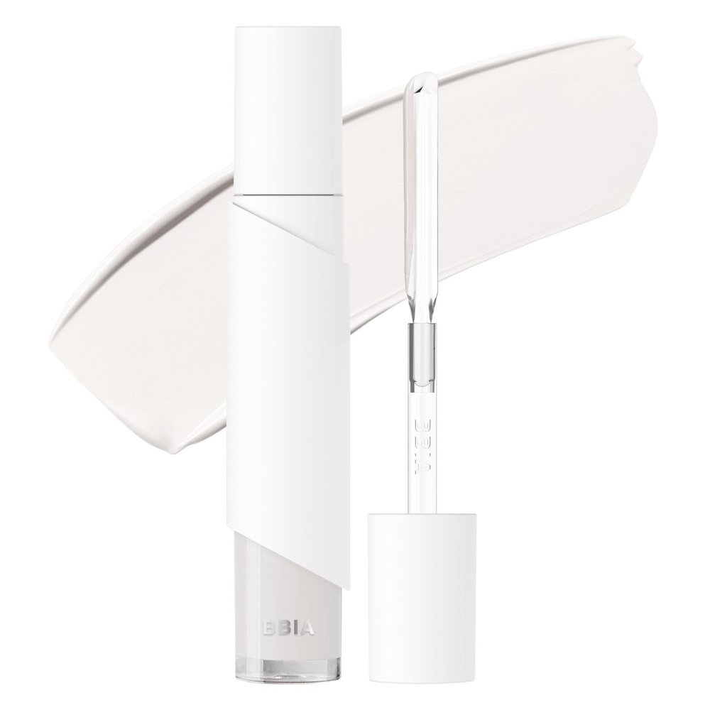 BBIA EAU Stay Concealer - All Day Fitting Natural Coverage Liquid Concealer, Spatula Applicator Tip, Comfortable Lightweight & Longlating, High Fitting, Vegan, Korean Makeup (00 MILK, Pack of 1)