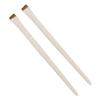 2pcs Angled Eyebrow Brush Soft Hair Slanted Brow Makeup Brush Cosmetic Tool for Women view 2