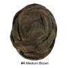 All Poly Toupee for Men Indian Human Hair Replacement System Man Hairpiece Thin Skin Mens Toupee 0.1MM Male Hair Prothesis 6"X9" 4# MEDIUM BROWN view 2