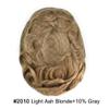 Full PU Toupee for Men Human Hair Piece Durable Thin Skin Hair Replacement System Mens Toupee 0.1MM All Poly PU Injected Male Hair Units Wig 7"X9" #2010 20# LIGHT ASH BLONDE WITH 10% SYNTHETIC GRYE view 2