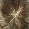 Full PU Toupee for Men Human Hair Piece Durable Thin Skin Hair Replacement System Mens Toupee 0.1MM All Poly PU Injected Male Hair Units Wig 7"X9" #2010 20# LIGHT ASH BLONDE WITH 10% SYNTHETIC GRYE view 4
