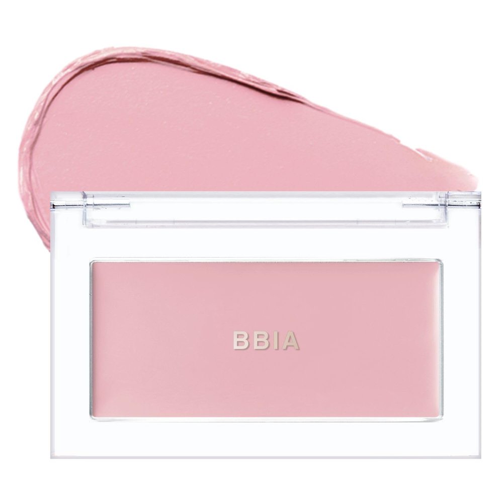 BBIA Ready To Wear Downy Cheek Cream Blush 8 Color - Creamy Blendable & Buildable Blush Dewy Texture & Matte Finish High Pigment Longlasting Lightweight Natural Face Makeup, 0.12oz (09 DOWNY TARO)