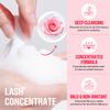 Lash Shampoo Concentrate 100 ml/3.4 fl.oz Lash Cleanser Concentrate Oil Free Eyelash Extension Shampoo for Salon Home Eyelash Care-Can Make 20 bottles of 60ml Lash Shampoo,Rose view 3
