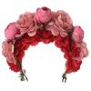 jojobasec Bride Garlands Party Wedding Flower Headband Beach Headwear Hairband Girl Hair Accessory Women Head Hoop view 1