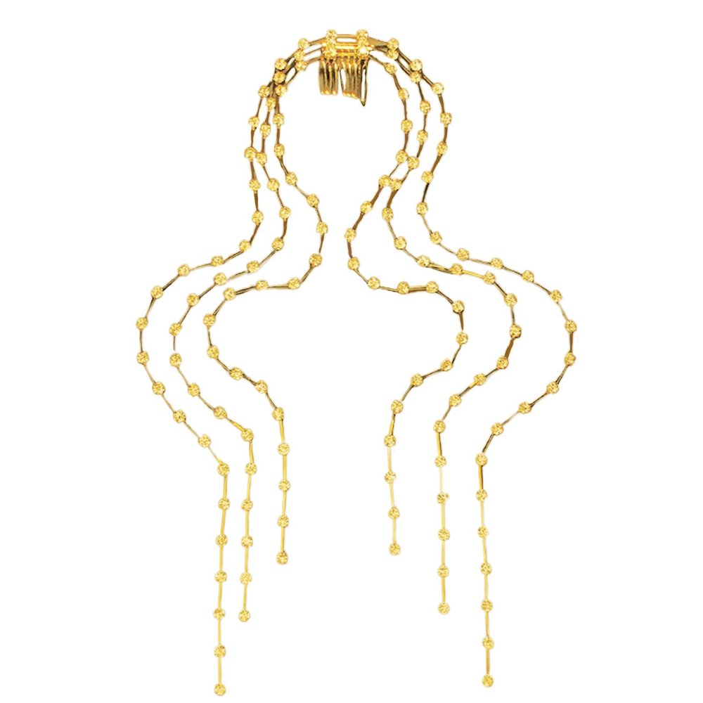 jojobasec Glinting Hair Jewelry Queen Jewelry Hair Chain for Pageants Proms Bridal Wedding Bridal Wedding Headwear