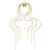 jojobasec Glinting Hair Jewelry Queen Jewelry Hair Chain for Pageants Proms Bridal Wedding Bridal Wedding Headwear view 1
