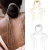 jojobasec Glinting Hair Jewelry Queen Jewelry Hair Chain for Pageants Proms Bridal Wedding Bridal Wedding Headwear view 2