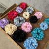 jojobasec Princess Scrunchies Ribbon Hair Tie Ribbon Hair Holder Enchanting Silk Feeling Hair Tie Hair Rope for Girl Scrunchies view 4