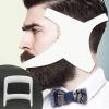 5 Piece Beard Shaper Abs Combi Beard Styling Kit for Mustache, Set Tool Beard Styling Board for Hairline Design Card Neck Bearded, Beard Mustache Combs (White) view 4